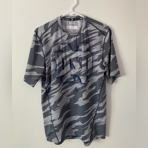 Mens Adidas Notre Dame Climalite Tee